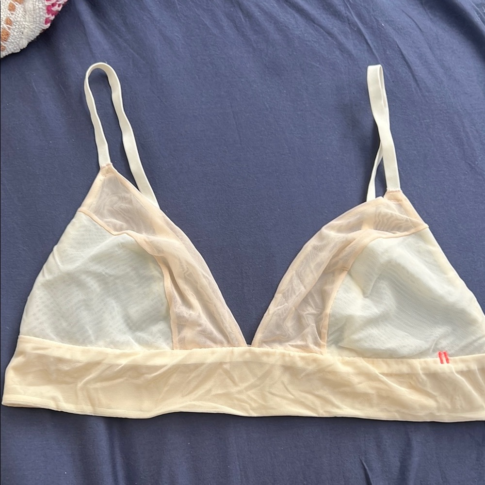 NWOT Stance Sheer Cream Bralette NEVER WORN!